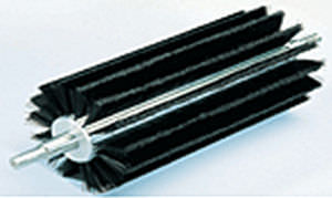 Brosse cylindrique - TRIBOLLET - pour racler / en aluminium / sur mesure