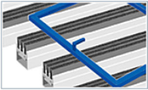 Brosse listeau - Stribo Work - TRIBOLLET - d'étanchéité / de nettoyage / en aluminium