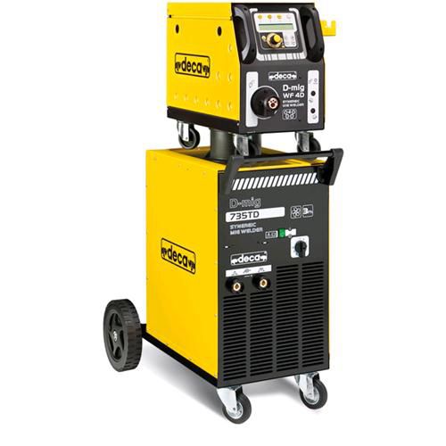 Poste à souder MIG-MAG - D-MIG 7 series - Deca - triphasé / mobile