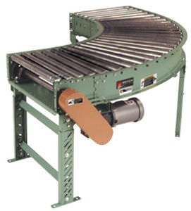 Convoyeur à rouleaux motorisés - 138LRC - roach conveyor - horizontal / courbe / de transport