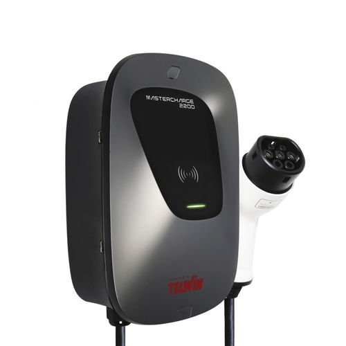 Station de recharge pour véhicule électrique - MASTERCHARGE 2200 CONNECT - TELWIN - AC / d'extérieur / 1 câble de charge