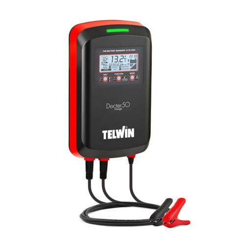 Chargeur de batterie pour automobile - DOCTOR CHARGE 50 - TELWIN - à pose murale / portable / pour montage sur panneau