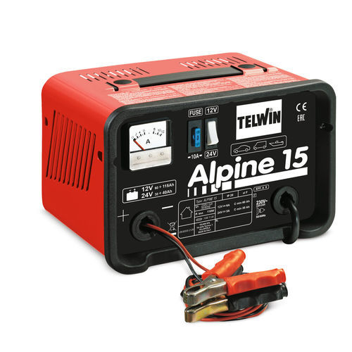 Chargeur de batterie pour automobile - ALPINE 15 - TELWIN - portable / à électrolyte liquide / monophasé