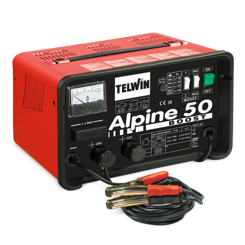 Chargeur de batterie portable - ALPINE 50 BOOST - TELWIN - à électrolyte liquide / pour automobile / monophasé