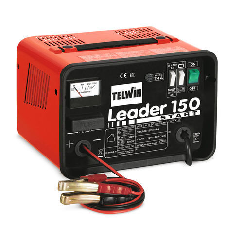 Chargeur de batterie de bureau - LEADER 150 START - TELWIN - à électrolyte liquide
