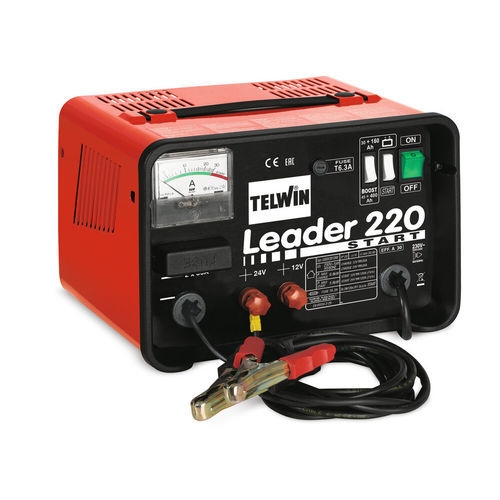 Chargeur de batterie de bureau - LEADER 220 START - TELWIN - à électrolyte liquide