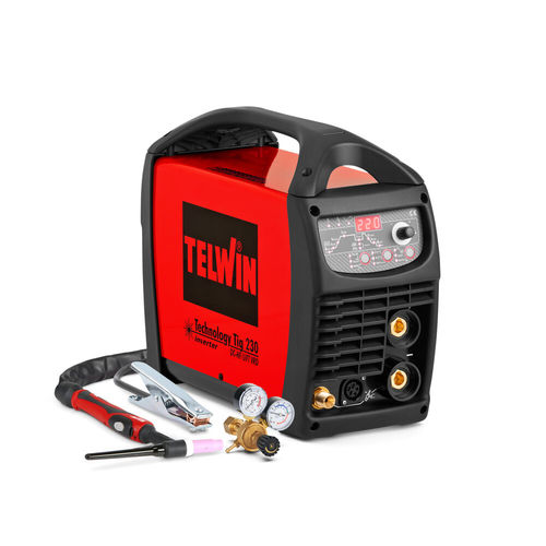 Machine de soudage TIG - TECHNOLOGY TIG 230 DC + ACC - TELWIN - à l'arc / à impulsion / MMA