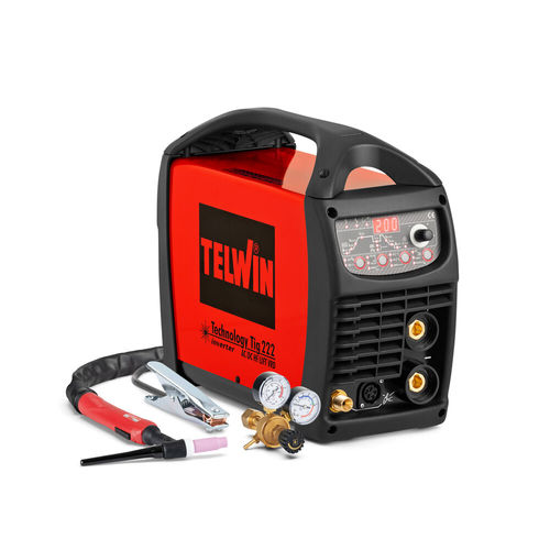 Machine de soudage TIG - TECHNOLOGY TIG 222 AC/DC + ACC - TELWIN - à l'arc / à impulsion / MMA