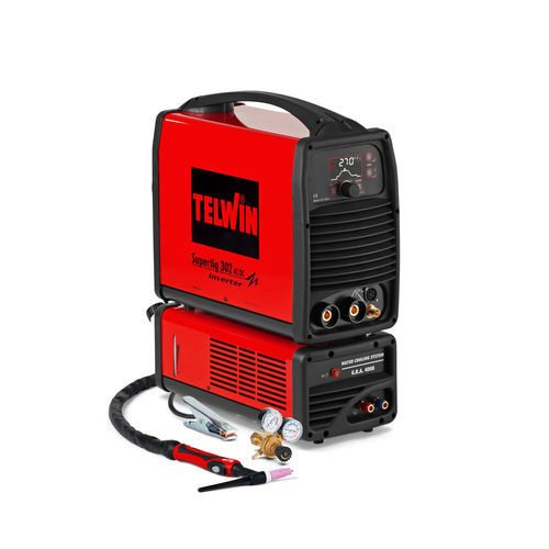 Machine de soudage TIG - SUPERTIG 302 AC/DC AQUA + ACC - TELWIN - à l'arc / à impulsion / MMA
