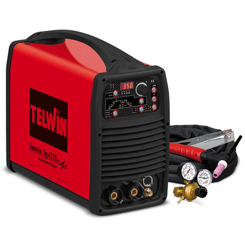 Machine de soudage TIG - SUPERIOR TIG 421 DC + ACC - TELWIN - à l'arc / à impulsion / MMA