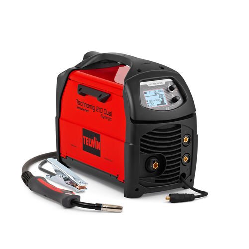 Machine de soudage MIG - TECHNOMIG 210 DUAL SYNERGIC - TELWIN - MAG / à l'arc / MMA
