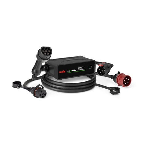 Station de recharge pour véhicule électrique - MASTERCHARGE FLEX 22 - TELWIN - AC / portable / 2 câbles de charge