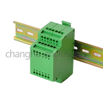 Boîtier pour rail DIN - 15-3-4  - CHANGHE - modulaire / en ABS / pour bloc de jonction
