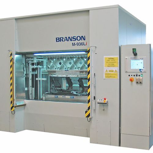 Machine de soudage vibrante - M-936L - Branson Ultrasonics - automatique / hydraulique / CE