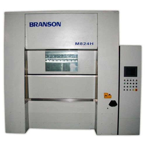 Machine de soudage vibrante - M824H - Branson Ultrasonics - contrôlée par PLC / CE / programmable