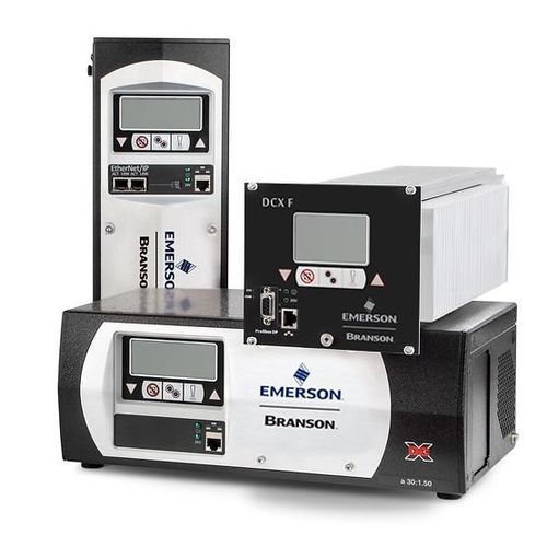 Générateur de soudage à ultrasons - DCX series - Branson Ultrasonics - pour acier inoxydable / pour aluminium / avec écran intégré