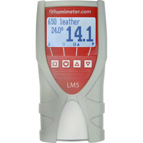 Humidimètre pour le cuir - LM5 - Messtechnik Schaller - capacitif / avec afficheur numérique / portatif