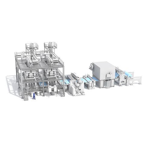 Ligne d'extrusion pour applications médicales - RF Smart Spunbond - Reifenhäuser Extrusion Technology GmbH & Co. KG - de film à plat / pour PP / pour PE