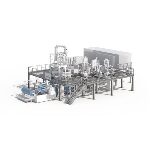 Ligne d'extrusion pour applications médicales - MIDEX - Reifenhäuser Extrusion Technology GmbH & Co. KG - de film à plat / pour thermoplastiques / pour film alimentaire