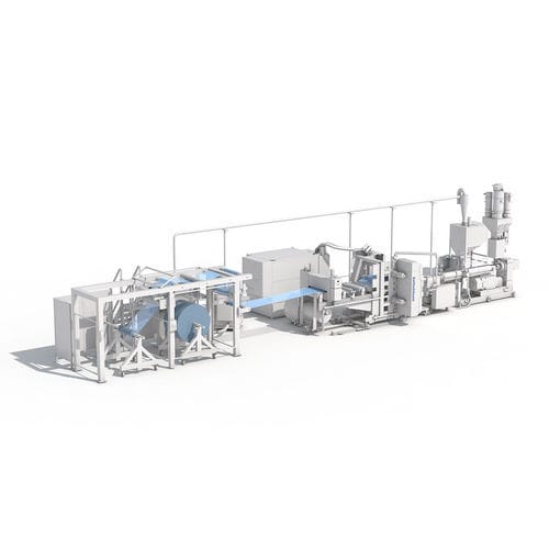 Ligne d'extrusion de film à plat - MIREX  - Reifenhäuser Extrusion Technology GmbH & Co. KG - de recyclage de matières plastiques / pour PP / pour PS
