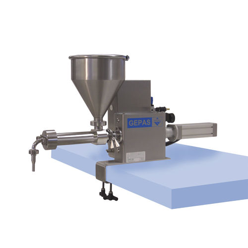 Remplisseuse semi-automatique - UAP - GEPAS mbH - pour sachets / de bouteilles / de seaux