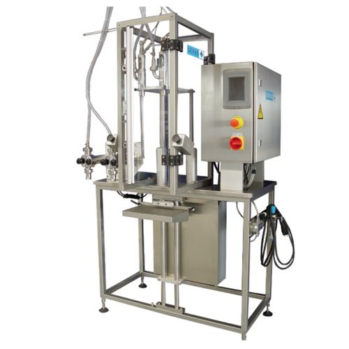 Remplisseuse semi-automatique - AST1000-Servo	 - GEPAS mbH - de pots / de bouteilles / pour sachets