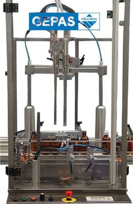 Remplisseuse totalement automatique - LK50-1000 - GEPAS mbH - de bouteilles / pour liquide / pour produits pâteux