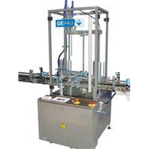 Remplisseuse totalement automatique - LK50-1000-ATEX - GEPAS mbH - de bouteilles / pour liquide / pour produits pâteux