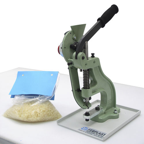 Machine de pose d'oeillets à 1 tête - 1 testa da banco - Ferplast - d'établi