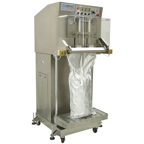 Soudeuse à impulsion semi-automatique - DZQ 600/800 LS - Ferplast - sous vide / commandé électroniquement / verticale