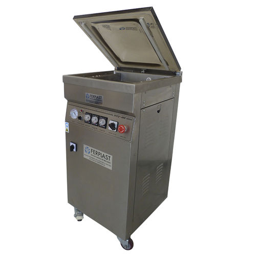 Machine d'emballage semi-automatique - DZ 400 2E - Ferplast - sous vide / de comprimés / en granulats