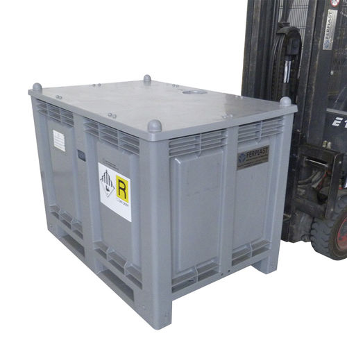 Caisse-palette en HDPE - 300-600-700 PLUS - Ferplast - pour la logistique / de stockage / de transport