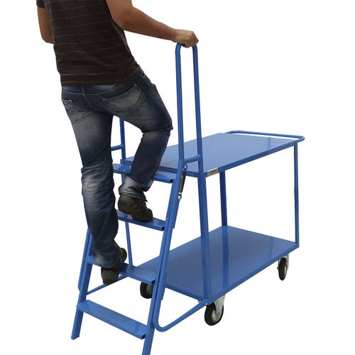 Chariot pour préparation de commande - MOD. 70 - Ferplast - en métal / à étagères / polyvalent