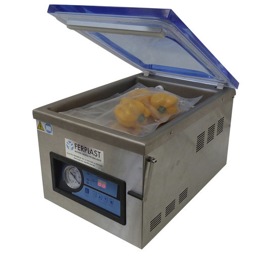 Machine de conditionnement semi-automatique - DZ 260 T - Ferplast - sous vide / à cloche / horizontale