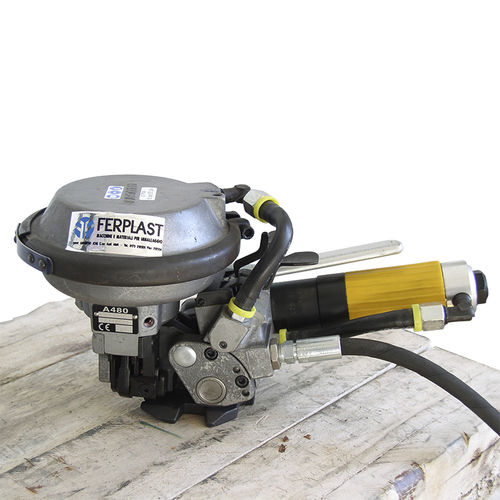 Appareil de cerclage pneumatique - FROMM A 480 - Ferplast - pour feuillard en acier / pour feuillard métallique / avec chape
