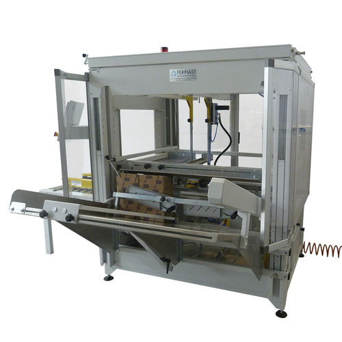 Formeuse de caisses automatique - F 2000 - Ferplast - ruban adhésif / colle thermofusible / fermeture par le bas