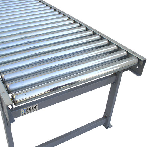 Convoyeur à rouleaux - D50 P75 series - Ferplast - horizontal / droit / linéaire