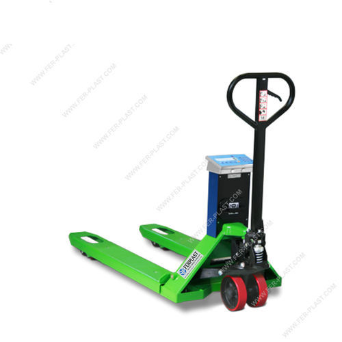 Transpalette hydraulique - FP LOG ORTO series - Ferplast - manuel / en inox / avec imprimante