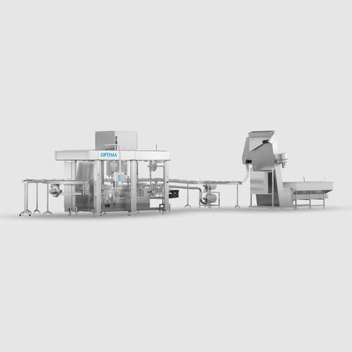 Capsuleuse encliquetable - Rotocap - OPTIMA packaging group GmbH - à mouvement continu / totalement automatique / pour aliments