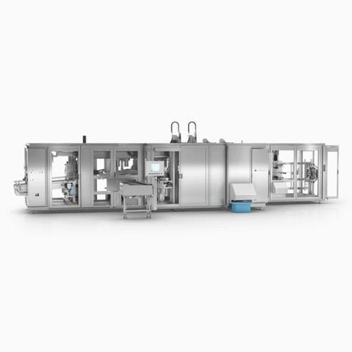 Machine d'emballage automatique - LSOS8 - OPTIMA packaging group GmbH - sous forme de ligne / de sacs / de couches
