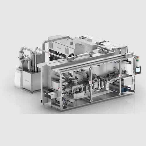 Ensacheuse 4 soudures - CPS - OPTIMA packaging group GmbH - horizontale / flow-pack / rotative