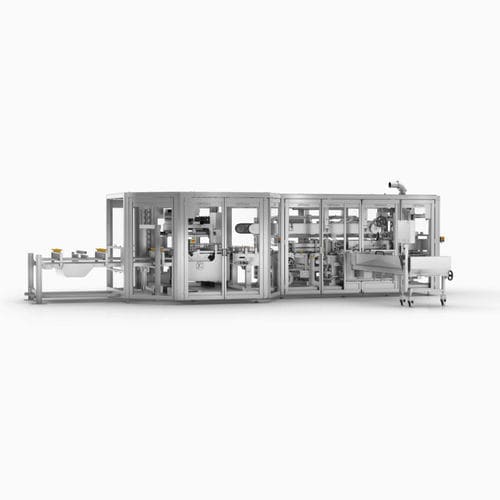 Machine d'emballage automatique - OSR - OPTIMA packaging group GmbH - sous film / pour papier / pour produits hygiéniques