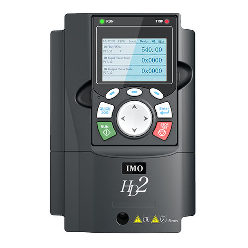 Variateur de vitesse triphasé - HD2-4.5A-23 - IMO Precision Controls Limited - à sortie numérique / pour lutte anti-vectorielle / Modbus