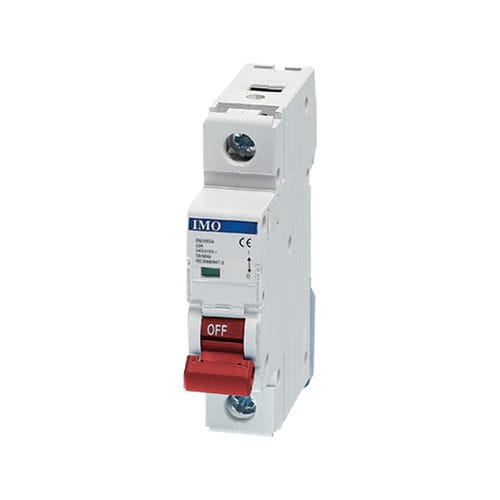 Interrupteur-sectionneur manuel - BIS1063A - IMO Precision Controls Limited - basse tension / unipolaire / modulaire
