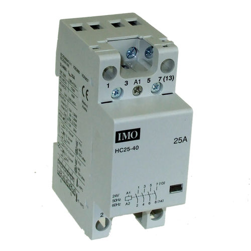 Contacteur modulaire - HC25-0424 - IMO Precision Controls Limited - de moteur / électromagnétique / 4 pôles
