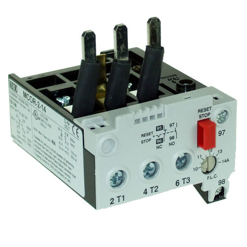 Relais de surcharge - MCOR-2-20  - IMO Precision Controls Limited - thermique / 1NO / 1NF