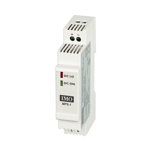 Alimentation électrique sur rail DIN - MPS-1-007-5DC - IMO Precision Controls Limited - DC/DC / AC/DC / à sortie simple