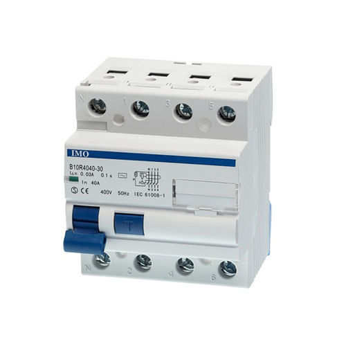 Dispositif différentiel à courant résiduel magnéto-thermique - B10R4025-300 - IMO Precision Controls Limited - de tension AC / pour surcharge / à courant résiduel