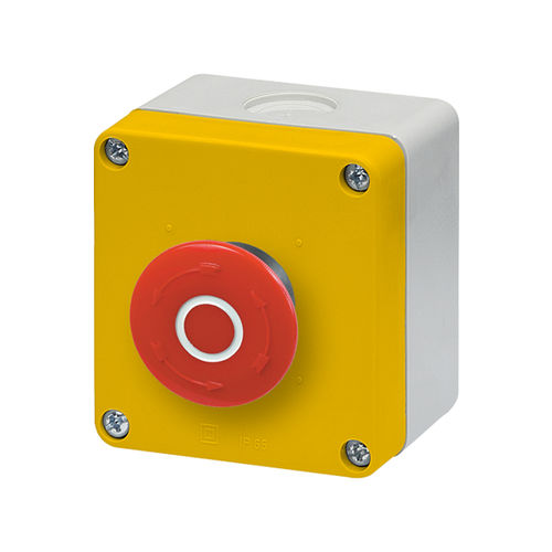 Bouton poussoir d'arrêt d'urgence - BG10P34-11 - IMO Precision Controls Limited - robuste / IP67 / en plastique