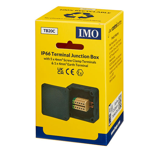 Boîte de dérivation murale - TB20C - IMO Precision Controls Limited - IP66 / en polypropylène